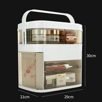 منظم مستحضرات تجميل مع مرآه LED