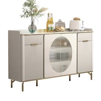 طاولة بوفيه رخام فاخرة , 160 سم