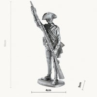 رجل البندقية ، فضي