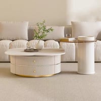 طقم طاولات قهوة، قطعتين, 70 سم