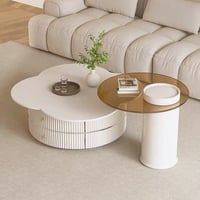 طقم طاولات قهوة، قطعتين, 70 سم