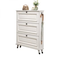 خزانة احذية ، ابيض