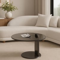 طاولات خدمة زجاج - اسود