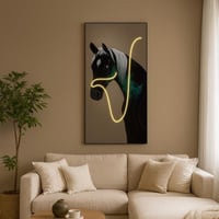 لوحة جدارية LED - صهيل الليل