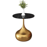 طاولة جانبية تصميم دمعة - 60 سم