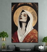 لوحة جدارية - الهالة الذهبية