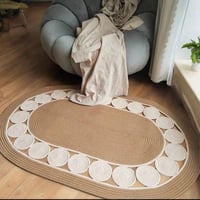 سجاد، تصميم بيضاوي