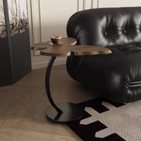 طاولة جانبية - بتلة الخشب