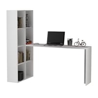 طاولة دراسية مع ثمانية ادراج للكتب