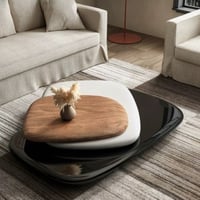 طاولة قهوة , بتصميم صخور