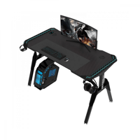 طاولة جولاي قيمنق بتقنية RGBIC ، اسود