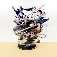 مجسم اكريليك انمي هجوم العمالقة