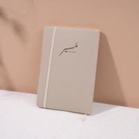 دفتر جلدي كبير - بيج