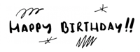 Happy birthday