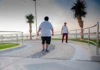 حجر صحي للمشي