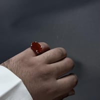 خاتم ملكي عقيق