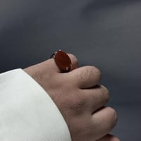 خاتم ملكي عقيق