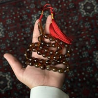 مسباح كهرمان شفاف