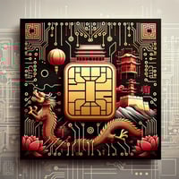 شريحة eSIM صينية