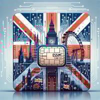 شريحة eSIM بريطانية