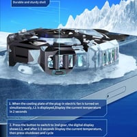 مروحة تبريد عالية البرودة للجوال من هوتو م HT-F01