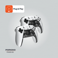 جهاز عرض ألعاب مع وحدات تحكم من شركة PORODO GAMING