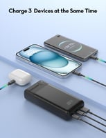 راف باور - بطارية متنقلة راف باور بقوة 20 واط بسعة...