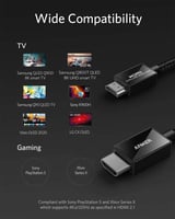 انكر - كيبل HDMI 4K فائق السرعة بطول 2 متر - اسود