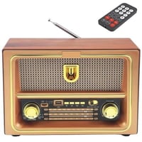 راديو دينكس هاي فاي قابل لإعادة الشحن مع جهاز تحكم...