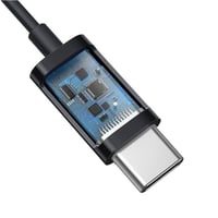 بيسوس - CZ17 سماعة اذن سلكية بمنفذ تايب سي متعددة...