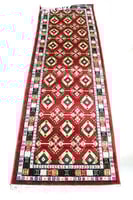 سجاد قطن ملون 1*3 متر