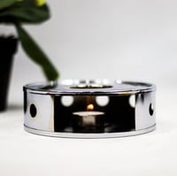 قاعدة ابريق شمع كبير فضي 1