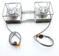 موقد الزلزال نيكل مزدوج ثنين لي