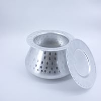 قدر بورما المونيوم بغطاء مقاسات