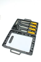 طقم سكاكين 7 قطع بشنطه