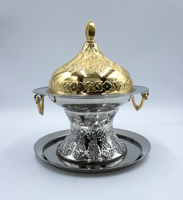 تمريه المملكة غطاء ذهبي 14سم