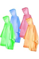 سترة مطر مقاس ولادي ملون