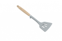 ملاس طبخ سيلكون يد خشب