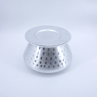 قدر بورما المونيوم بغطاء مقاسات