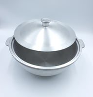 قدر بخاري المونيوم صغير