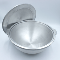 قدر بخاري المونيوم وسط