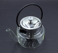 ابريق زجاج يد اسود 800ml