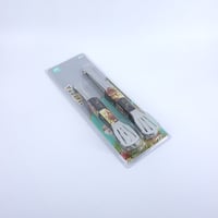 ملقاط طعام ستيل عدد 2