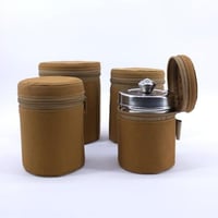 علب ستيل بجراب