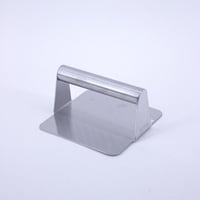 مكبس لحم استيل مربع 14*14 سم