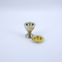 مبخره نحاس منحني صغير