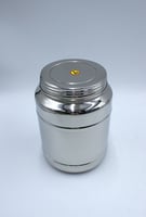 علبة ستيل غطا ضيق 1850 ملي