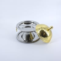 تمريه الضيافة غطاء ذهبي 20 سم