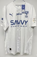 طقم الهلال الابيض 2025-2026 نسخة اللاعبين