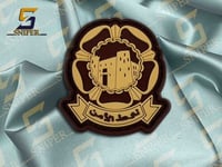 نوط الامن بني ربر مقاس 45X40mm